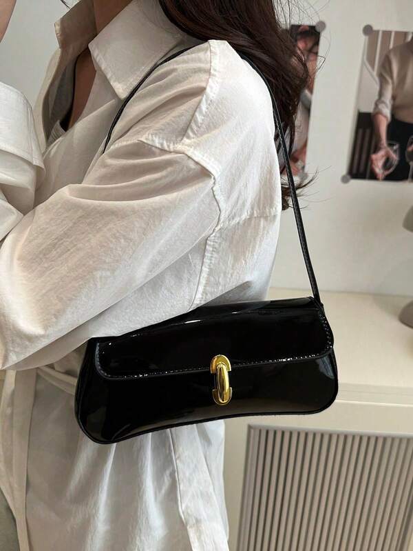 Bazaarioo Vintage Faux Leather Shoulder Crossbody Bag for Women